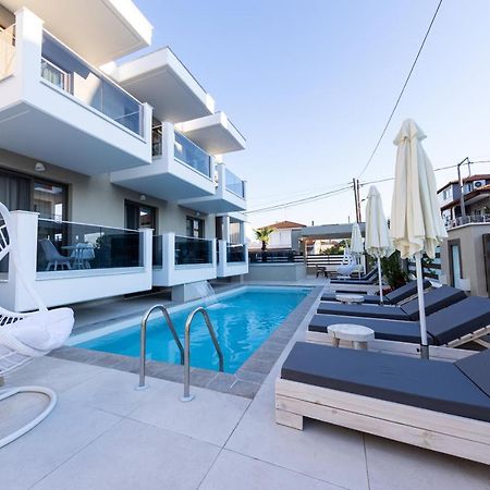 Ammos Luxury Apartments Nea Vrasna Luaran gambar