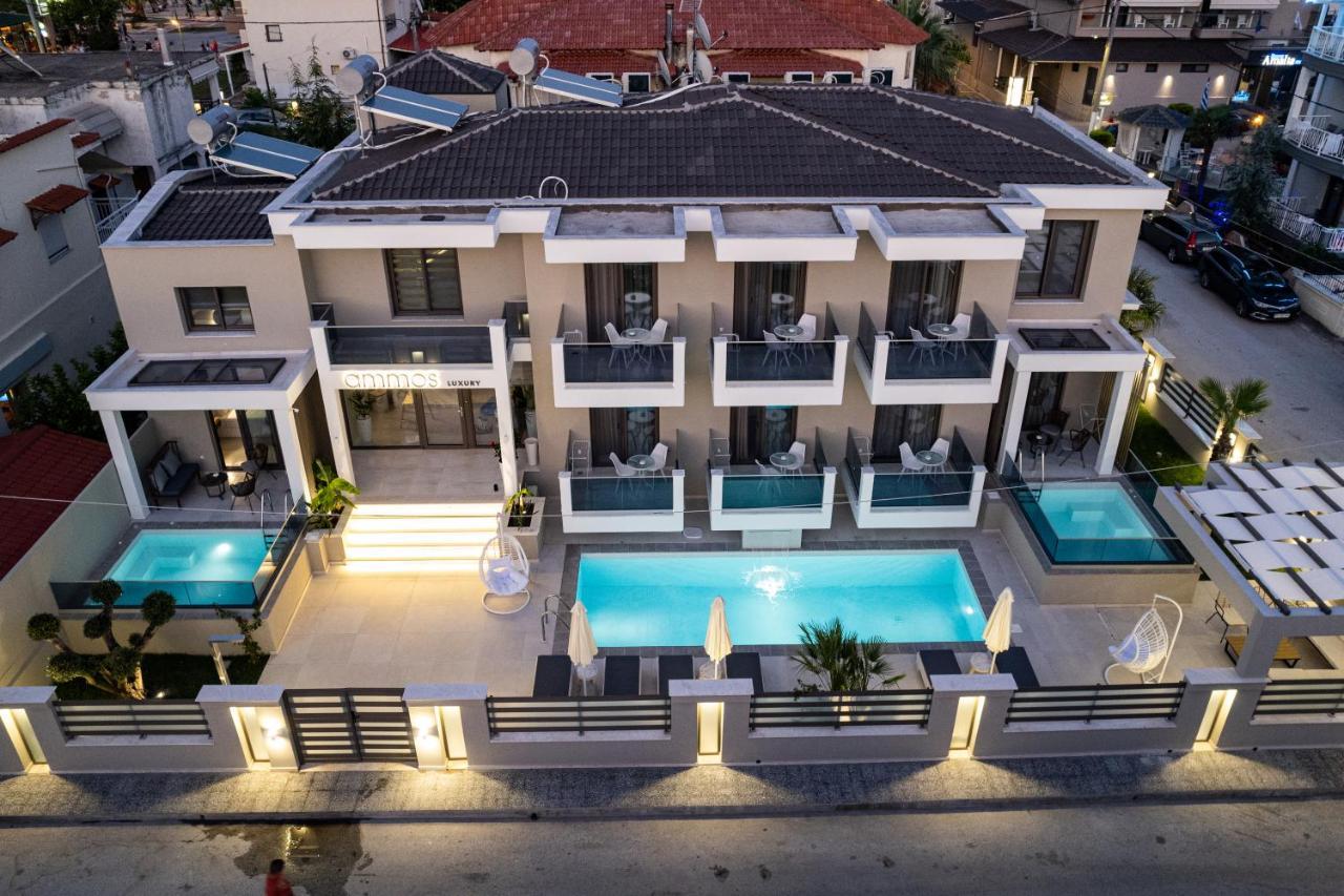 Ammos Luxury Apartments Nea Vrasna Luaran gambar