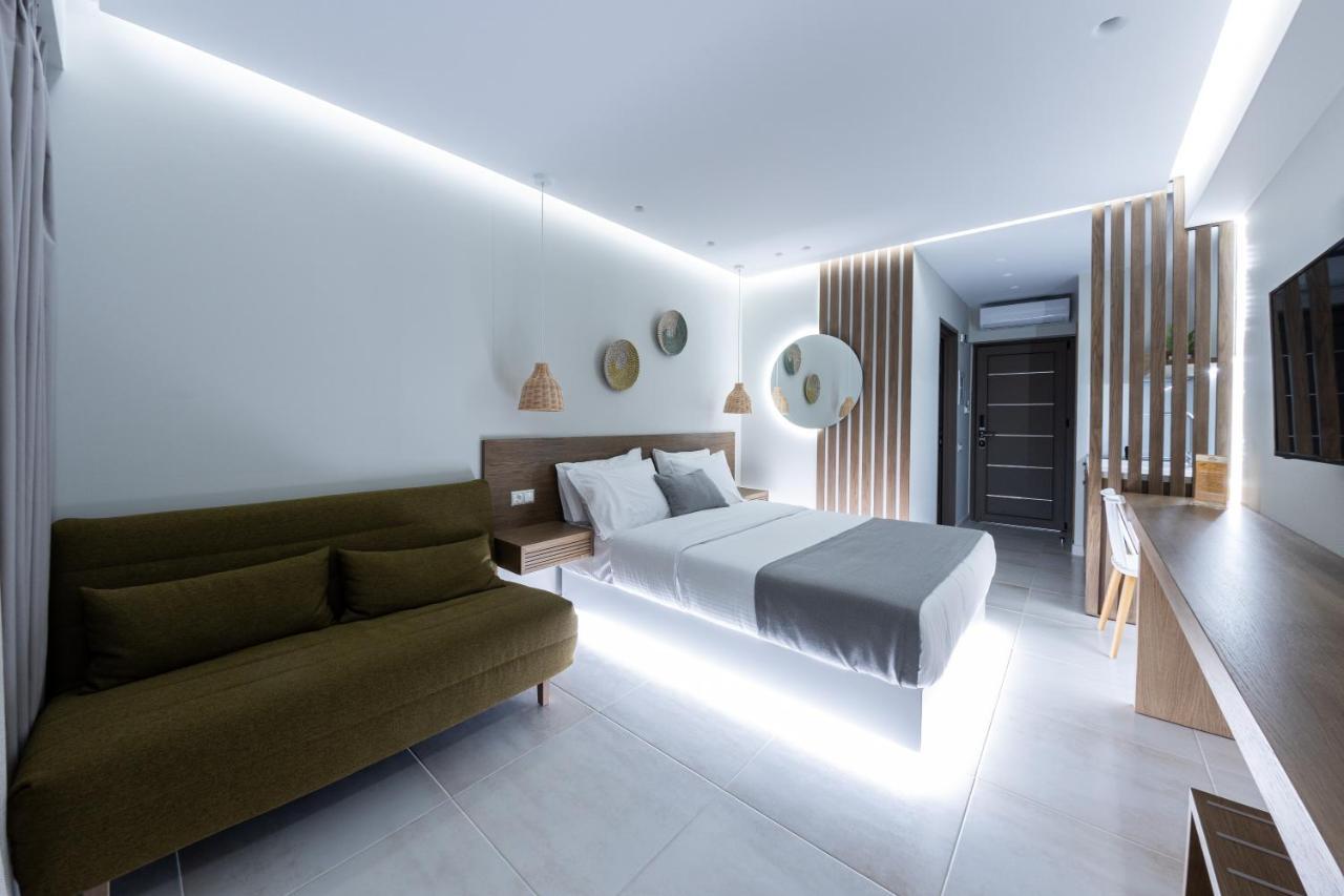 Ammos Luxury Apartments Nea Vrasna Luaran gambar