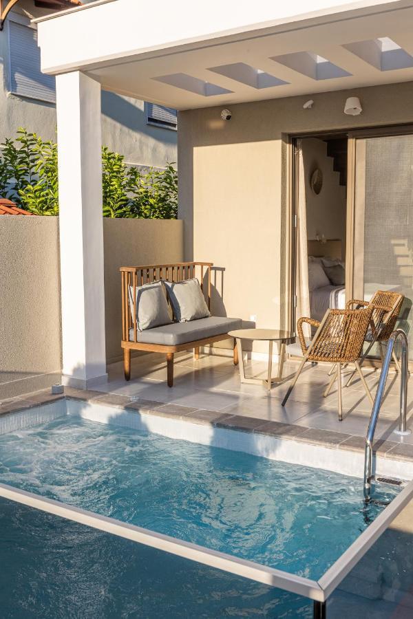 Ammos Luxury Apartments Nea Vrasna Luaran gambar