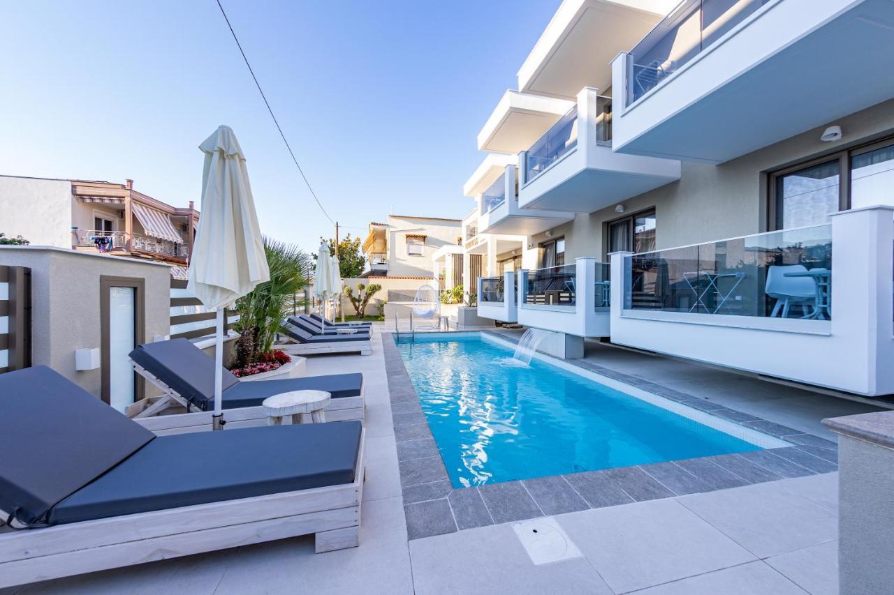 Ammos Luxury Apartments Nea Vrasna Luaran gambar