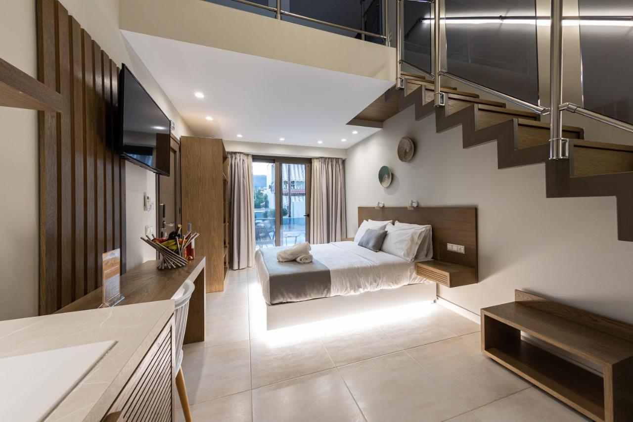 Ammos Luxury Apartments Nea Vrasna Luaran gambar