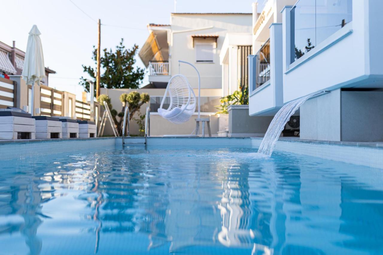 Ammos Luxury Apartments Nea Vrasna Luaran gambar