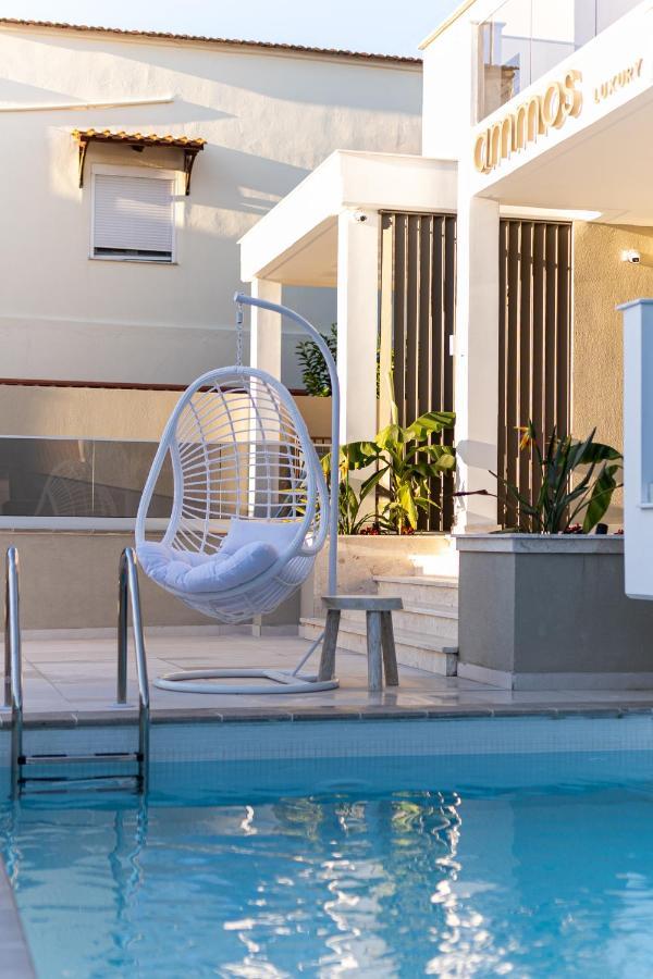 Ammos Luxury Apartments Nea Vrasna Luaran gambar