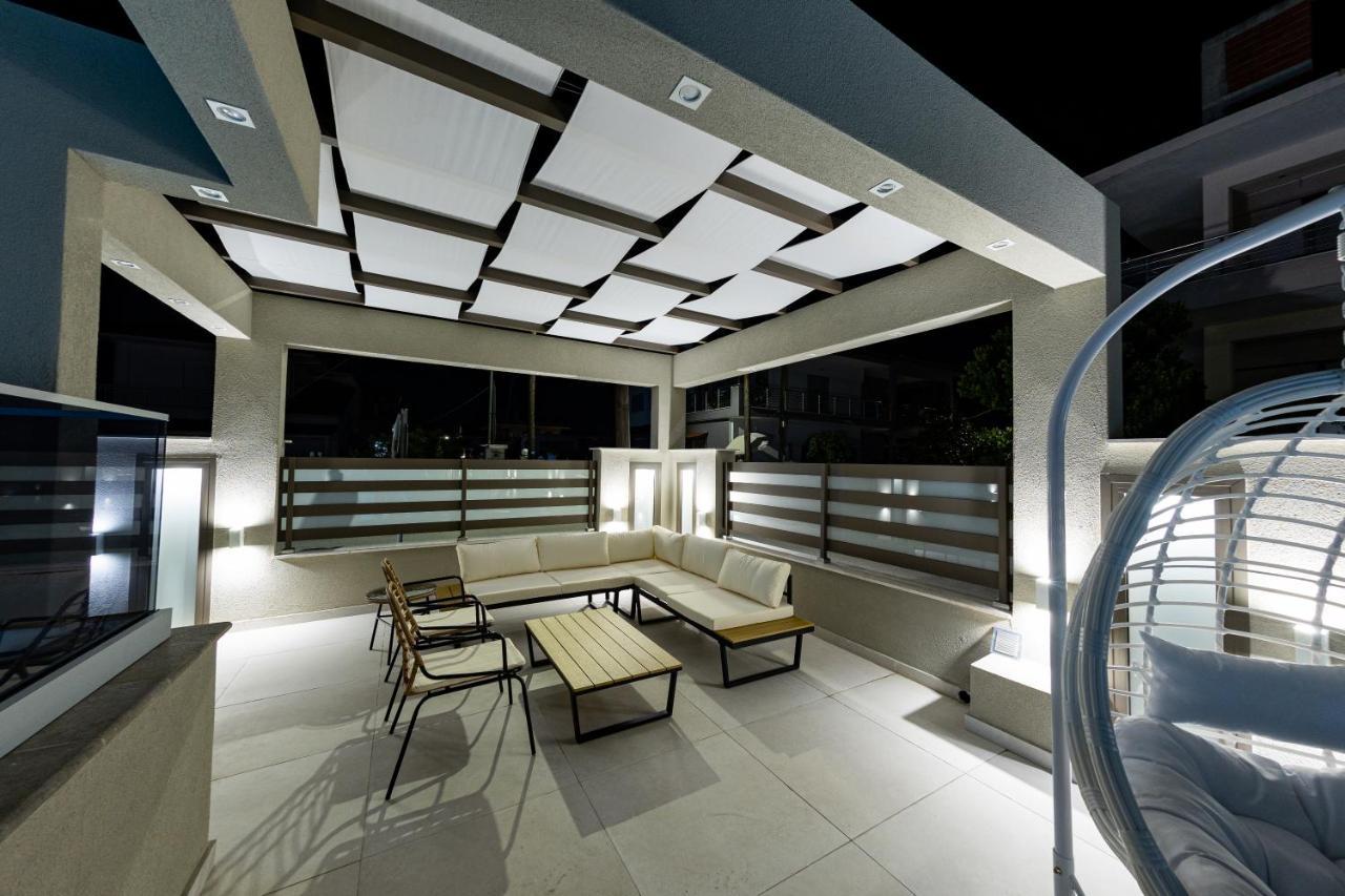 Ammos Luxury Apartments Nea Vrasna Luaran gambar