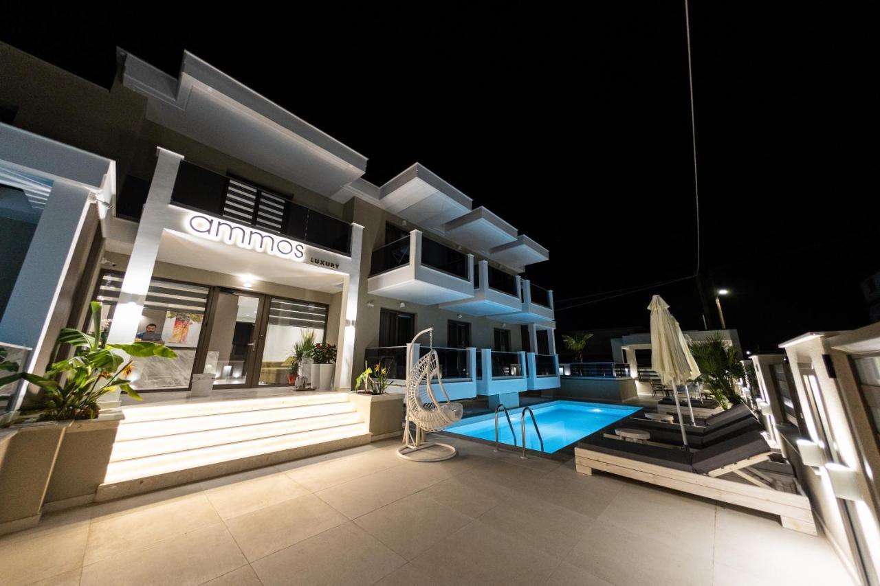 Ammos Luxury Apartments Nea Vrasna Luaran gambar