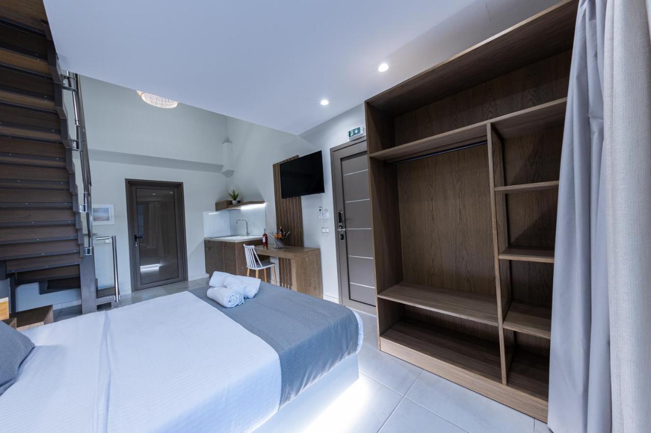 Ammos Luxury Apartments Nea Vrasna Luaran gambar