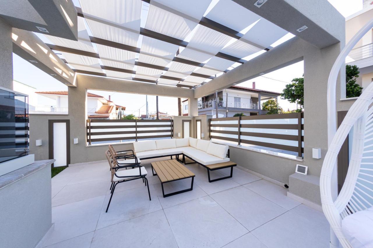 Ammos Luxury Apartments Nea Vrasna Luaran gambar