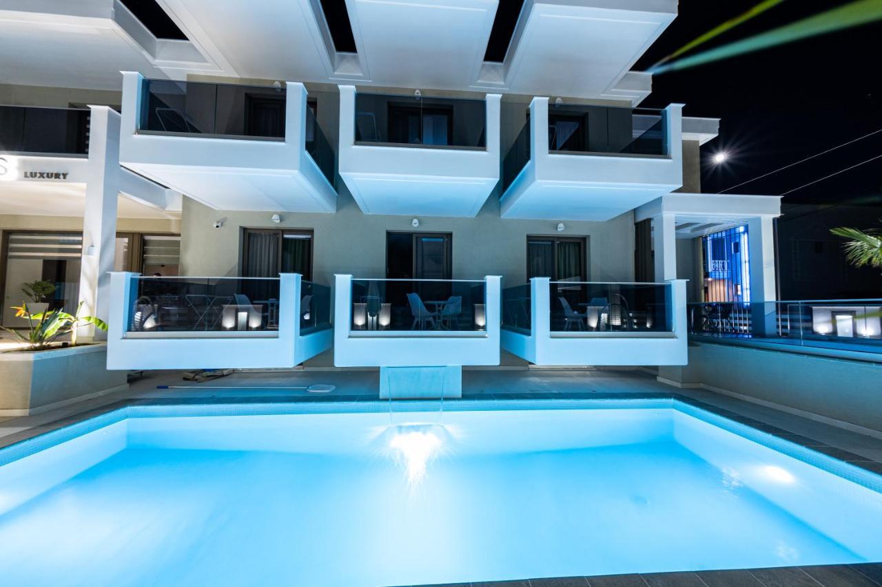 Ammos Luxury Apartments Nea Vrasna Luaran gambar