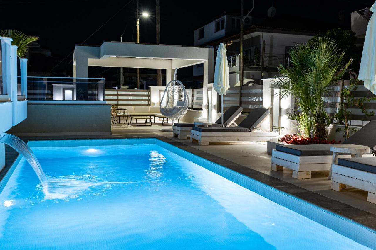 Ammos Luxury Apartments Nea Vrasna Luaran gambar